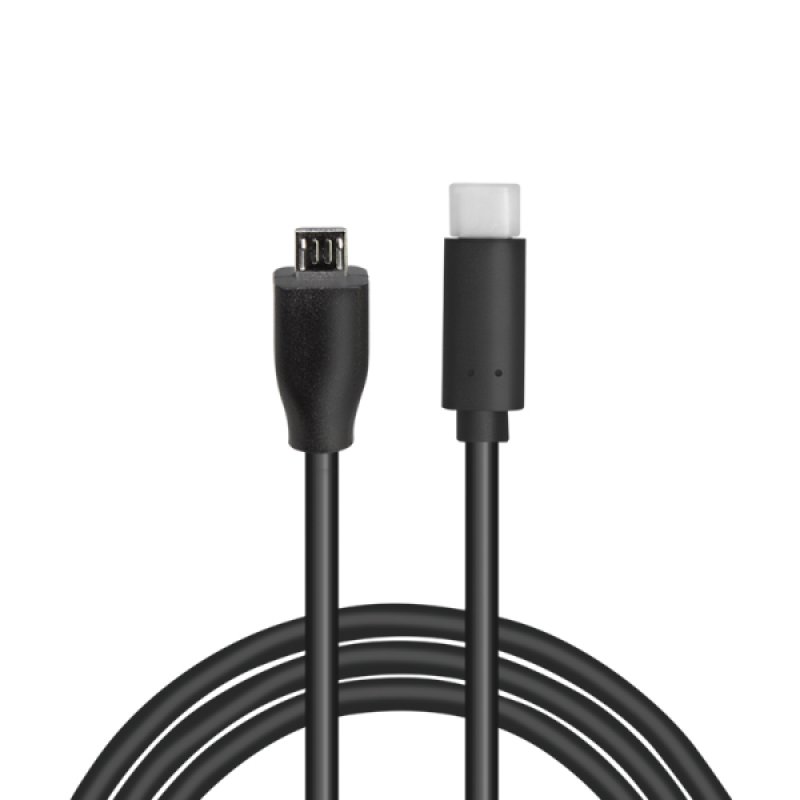 LogiLink CU0197 USB cable 1 m USB 2.0 USB C Micro-USB B Black