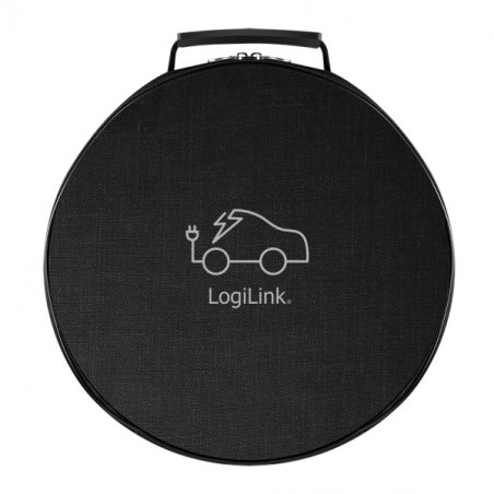 EM LogiLink Schutztasche für Elektroauto Ladekabel Black