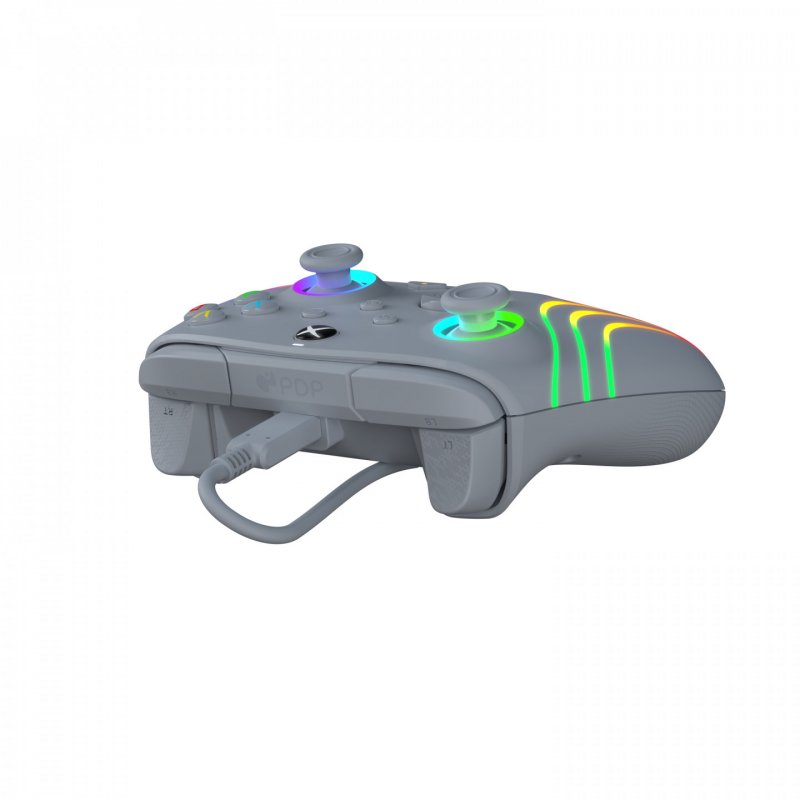 PDP - Manette filaire Afterglow Wave grise pour Xbox Series X|S, Xbox One et Windows 10/11