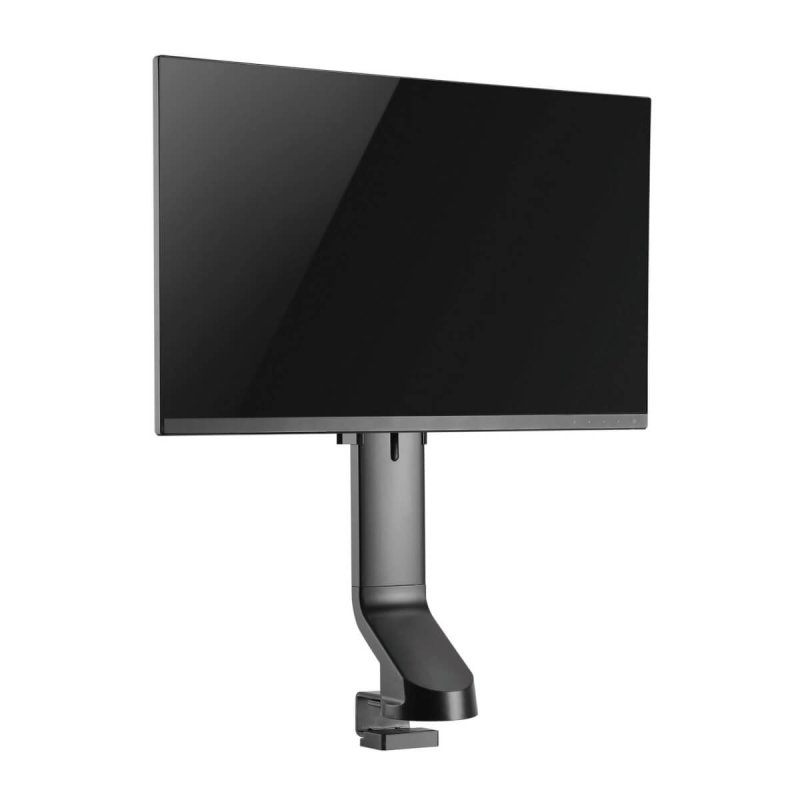 Tripp Lite DDR1732SC Single-Display Monitor Arm with Desk Clamp and Grommet - Height Adjustable, 17” to 32” Monitors