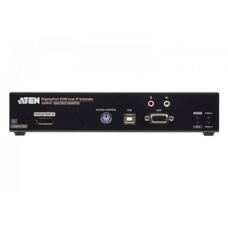 Transmeter USB 5K DisplayPort  KVM over IP 10G Extender