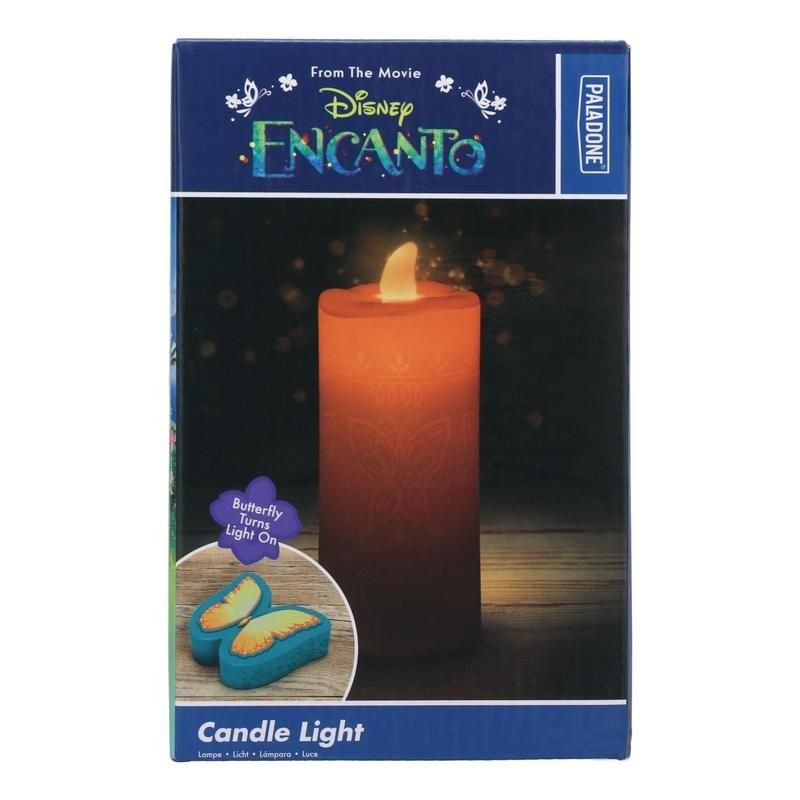 Paladone Encanto Candle Light éclairage d'ambiance Jaune