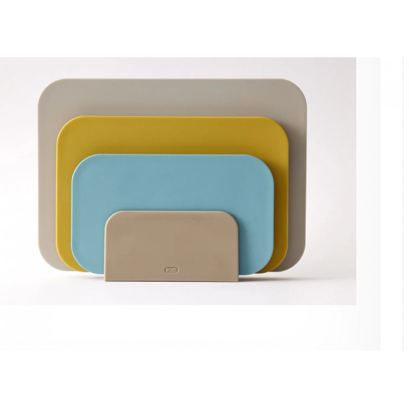 Rosti 27826 planche à découper pour cuisine Rectangulaire Multicolore
