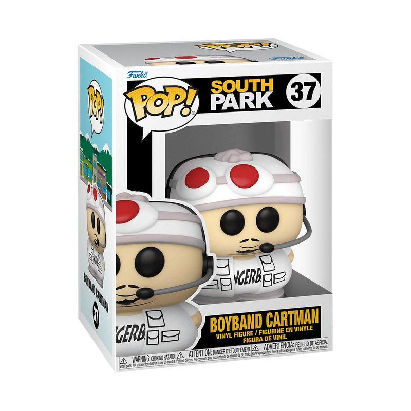 South Park 20th Anniversary POP! TV Vinyl figurine Boyband Cartman 9 cm