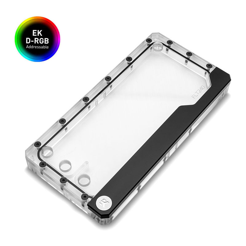 EK Water Blocks compatible EK-Quantum Volume FLT 240 D-RGB - Acryl