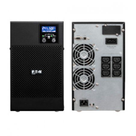 Eaton 9E 2000I uninterruptible power supply (UPS) Double-conversion (Online) 2 kVA 1600 W 6 AC outlet(s)