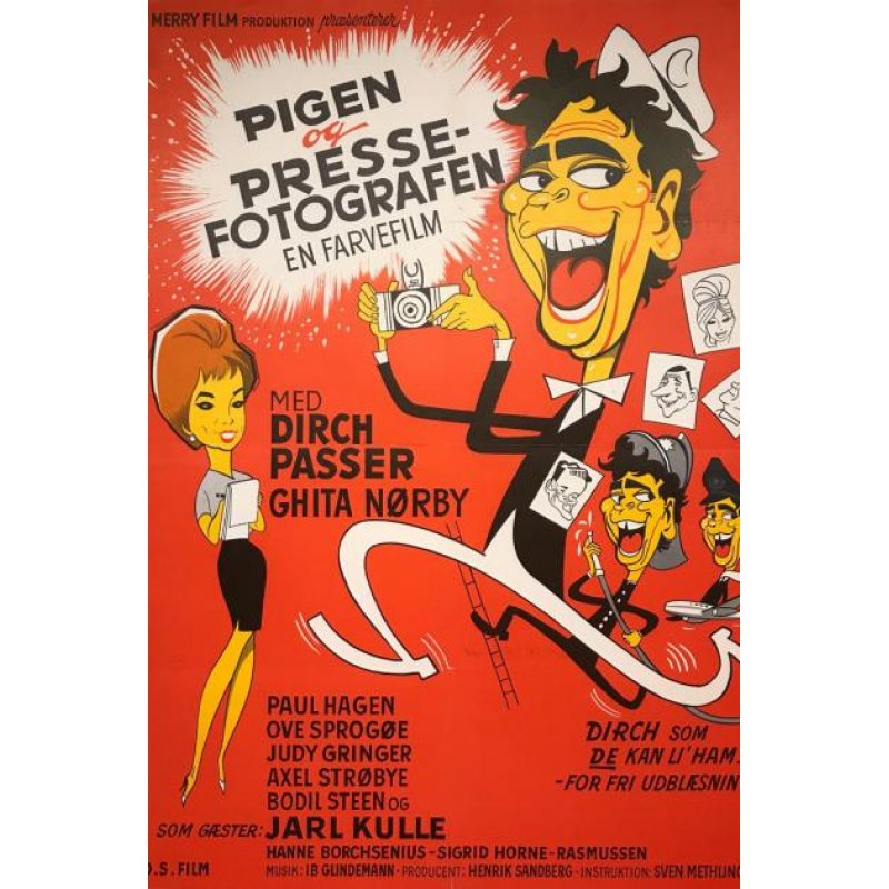 Pigen Og Pressefotografen - DVD