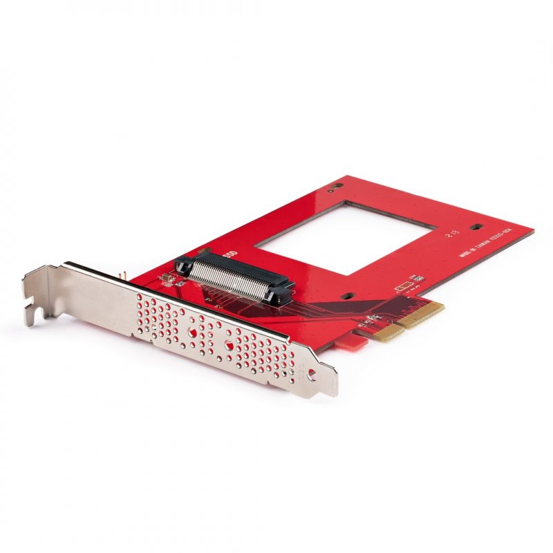 StarTech.com U.3 to PCIe Adapter Card, PCIe 4.0 x4 Adapter For 2.5" U.3 NVMe SSDs, SFF-TA-1001 PCI Express Add-in Card f