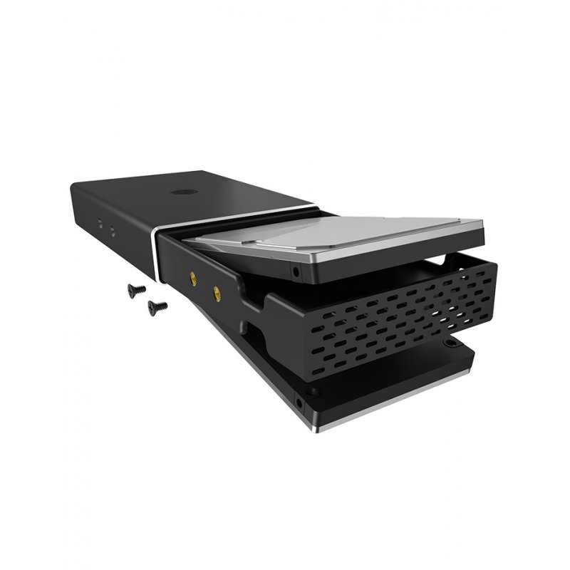 ICY BOX IB-RD2253-C31 Boîtier disque dur/SSD Noir 2.5"