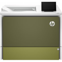 HP Color LaserJet Enterprise 6700dn Printer, Print, Front USB flash drive port Optional high-capacity trays Touchscree