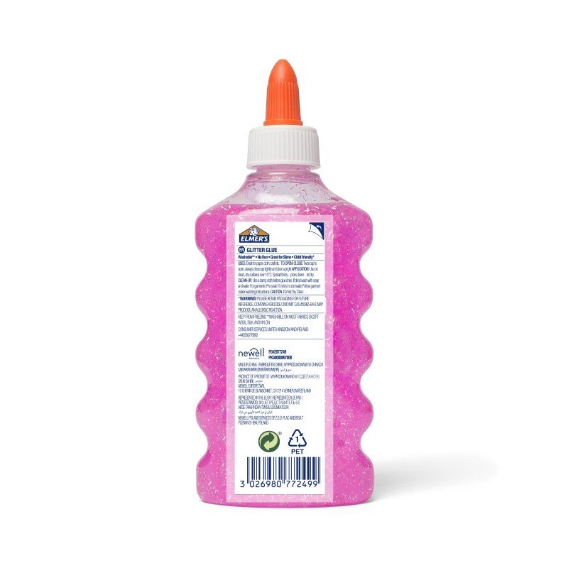 Elmer's - Glitter Liquid Glue - Pink (177 ml) (2077249)