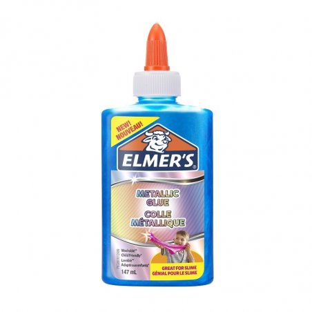 Elmer's - Metallic Liquid Glue - Blue (147 ml) (2109503)