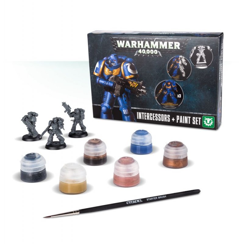 Games Workshop Intercessors & Paint Set 10 pc(s)