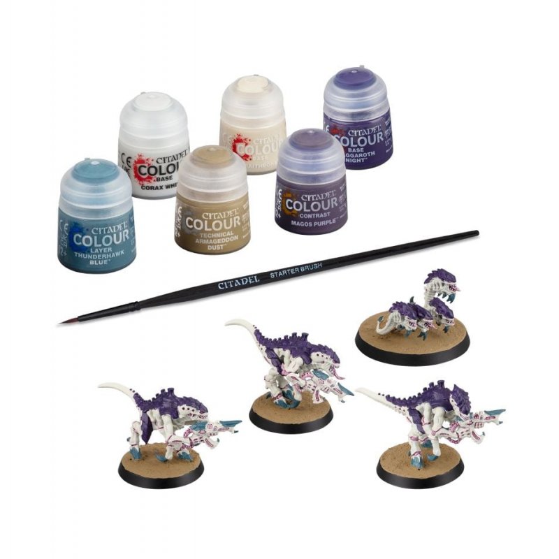Warhammer 40k - Citadel Tyranides Paint Set