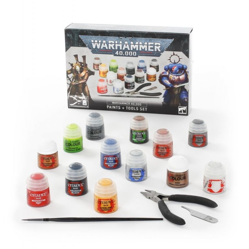Games Workshop Warhammer 40,000: Set Peinture + Outils