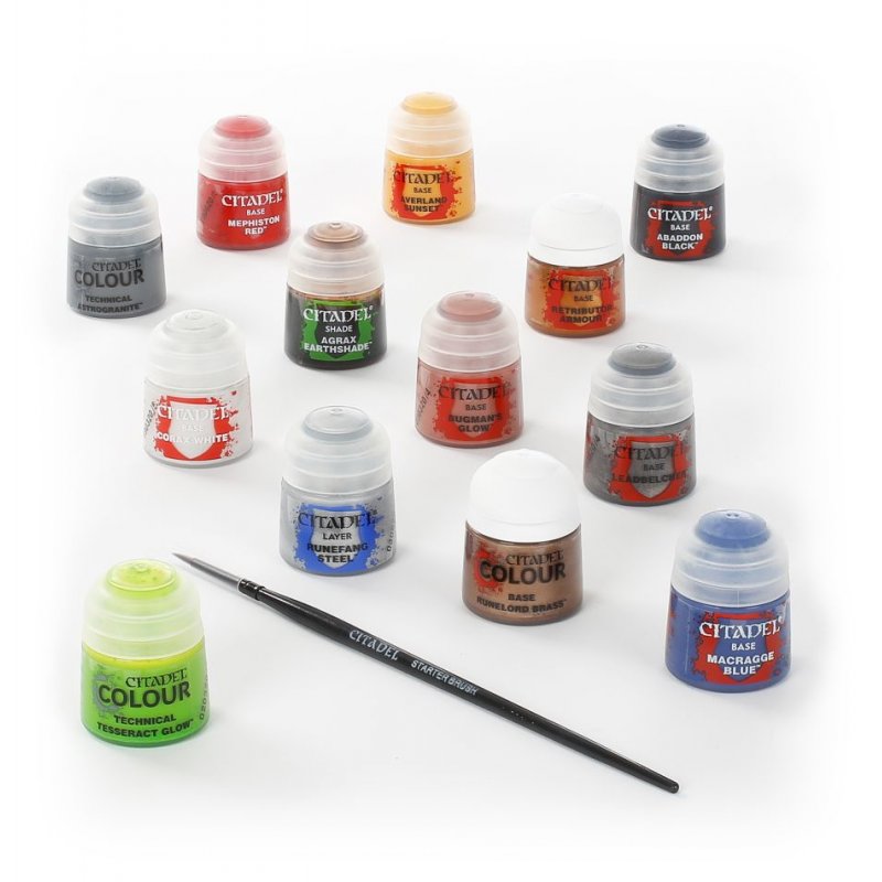 Warhammer 40k - Citadel  Paint & Tools Set