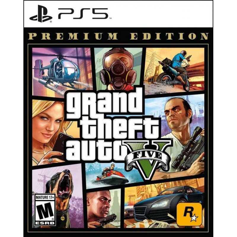 GAME GTA V Premium Edition English, German PlayStation 5