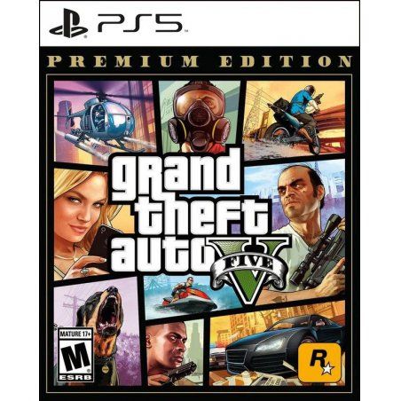 GAME GTA V Premium Edition English, German PlayStation 5