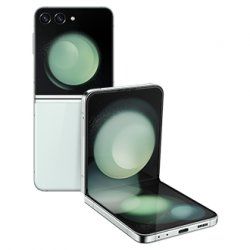 Samsung Galaxy Z Flip5 SM-F731B 17 cm (6.7") Double SIM Android 13 5G USB Type-C 8 Go 256 Go 3700 mAh Couleur menthe