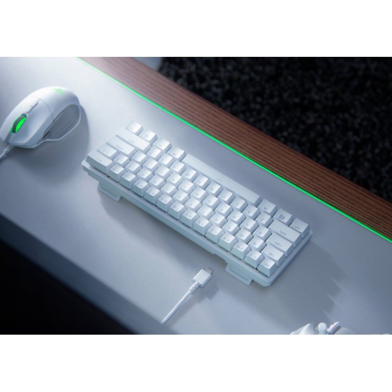 Razer Huntsman Mini keyboard USB QWERTY US International White