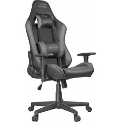 Speedlink XANDOR Gaming Chair, schwarz-grau, höhenverstellbare Sitzfläche, Stufenlose Wippmechanik