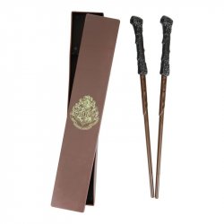 Paladone Harry Potter Wand Chopsticks in Box Ensemble de baguettes Marron