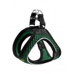 Hunter - Dog harness Hilo Comfort. XXS-XS, dark green - (401673969812)