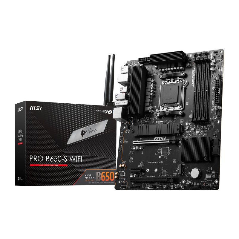 MB MSI AMD AM5 PRO B650-S WIFI