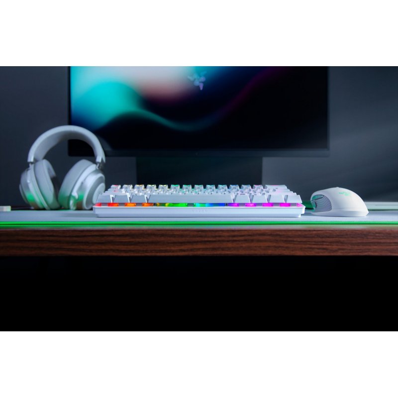 Razer Huntsman Mini keyboard USB QWERTY English White