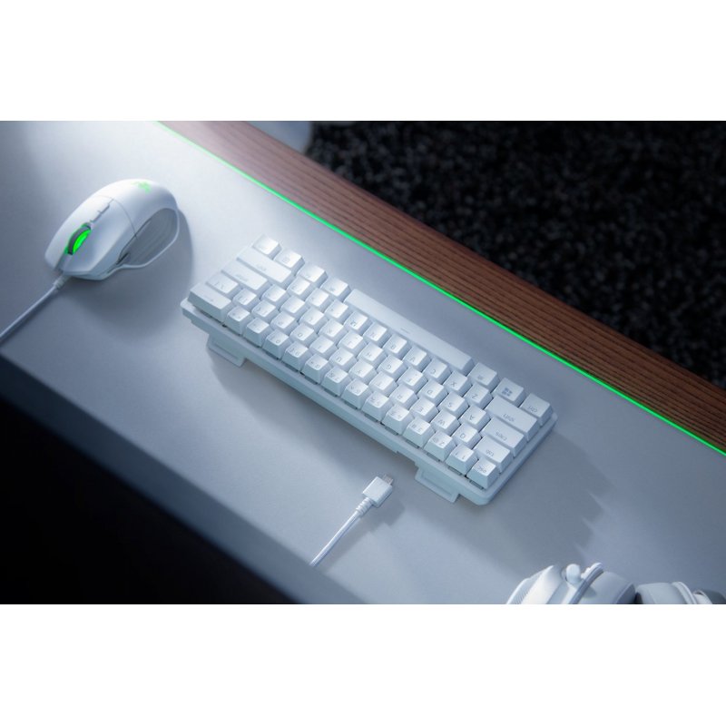 Razer Huntsman Mini clavier USB QWERTY Anglais Blanc