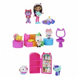 Gabby's Dollhouse , Surprise Pack, (Amazon Exclusive) Toy Figures and Dollhouse Furniture, Kids Toys for Girls and Boys 
