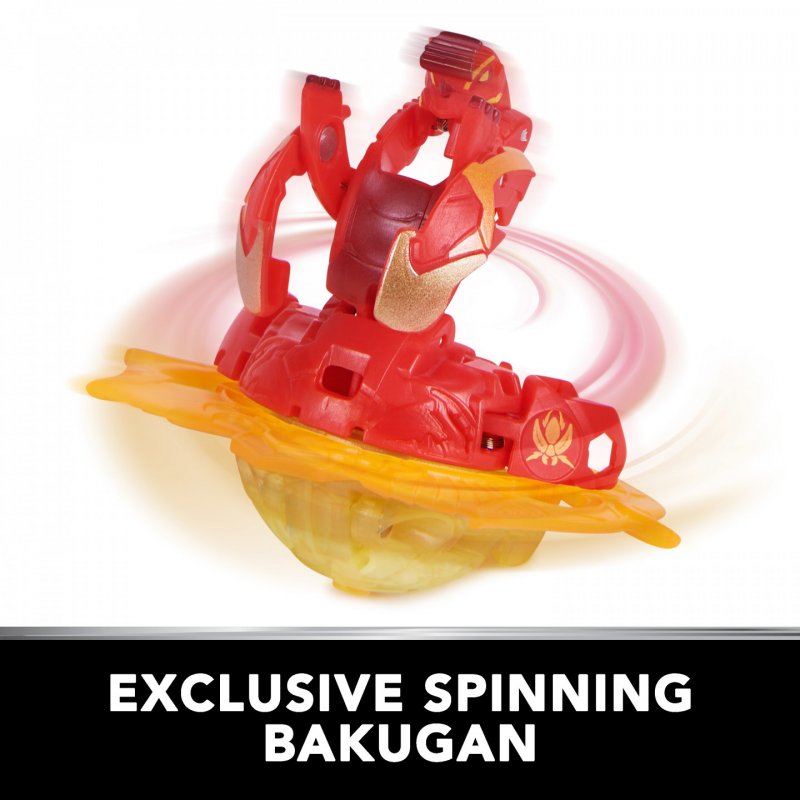 Bakugan Baku-tin with Special Attack Mantid, Customizable, Spinning Action Figure and Toy Storage, Kids Toys for Boys an