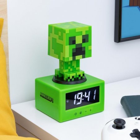 MINECRAFT - Creeper - Réveil 16cm