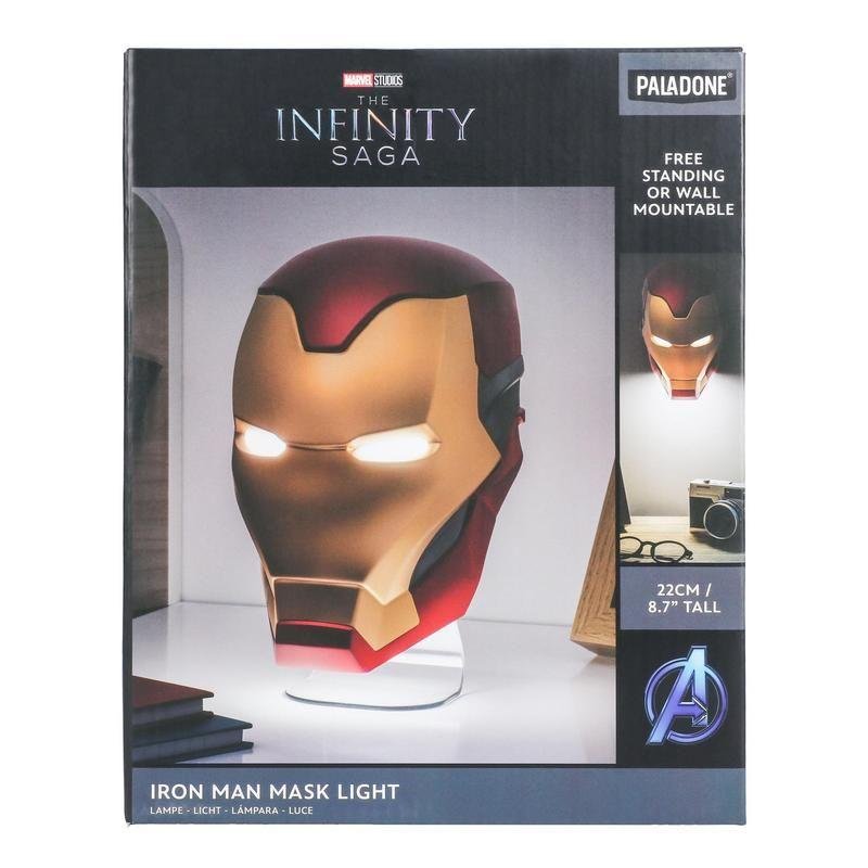 MARVEL - Masque Iron Man - Lampe 22cm