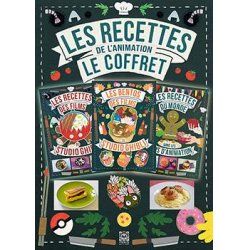CUISINE ET ANIMATION - COFFRET 3 LIVRES