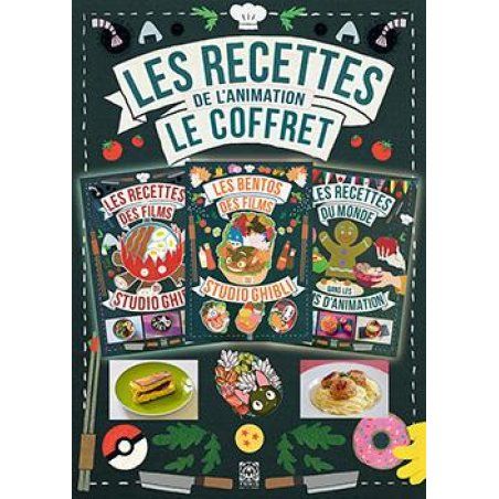 CUISINE ET ANIMATION - COFFRET 3 LIVRES
