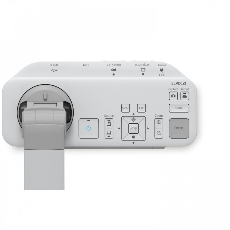 Epson ELPDC30 Dokumentenkamera - 4K-UHD, 23x Zoom, HDMI