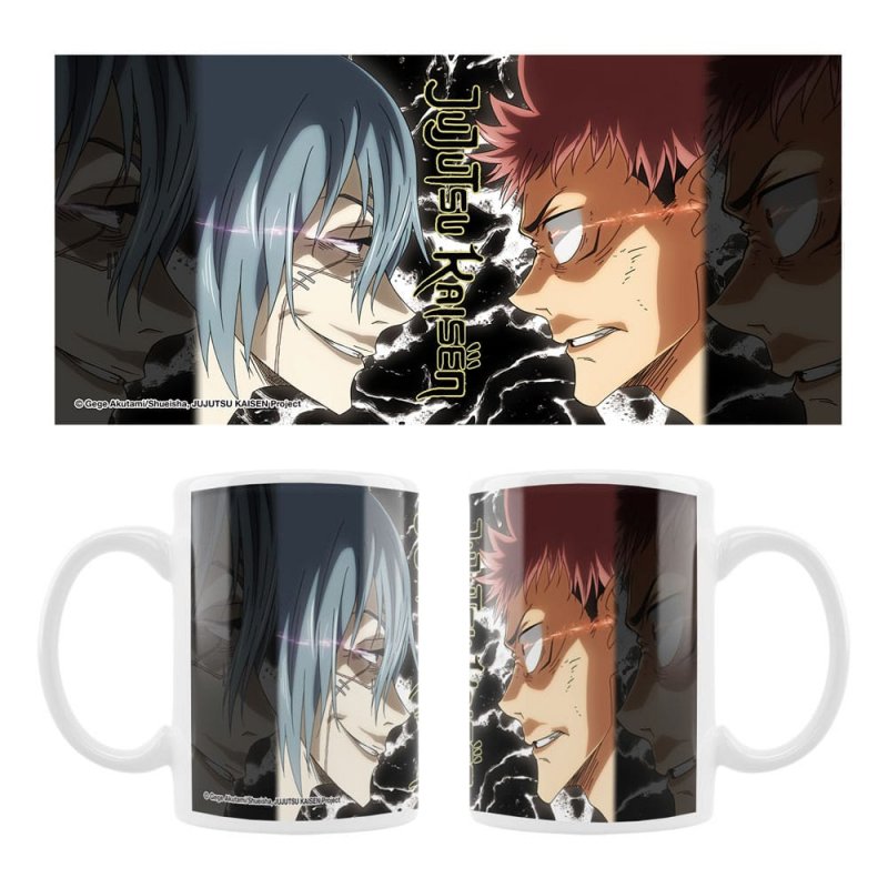 Jujutsu Kaisen mug céramique Mahito vs. Itadori