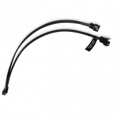 Alphacool Y-Splitter 4-Pin auf 2x 4-Pin PWM 30cm - schwarz