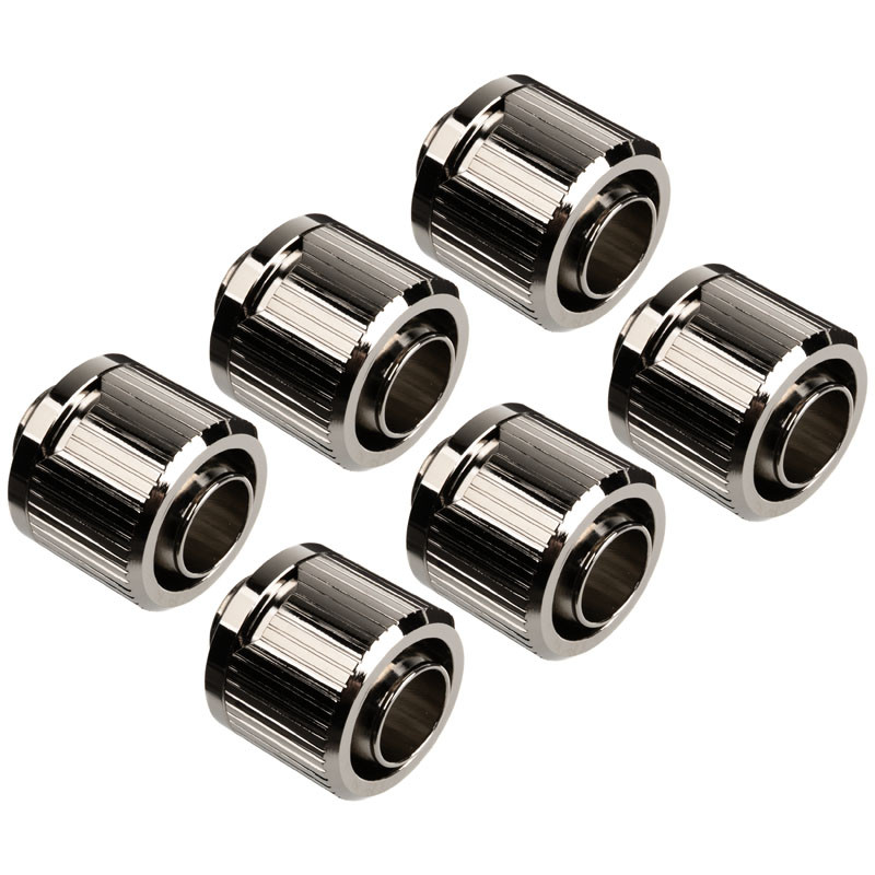 EK Water Blocks compatible EK-Quantum Torque STC 12/16 - 6er-Pack, silber