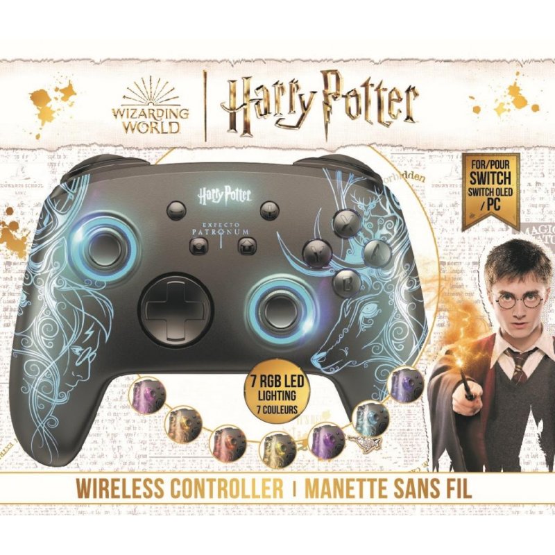 Wireless Light Controller Nintendo Switch -Harry Potter Black Patronus