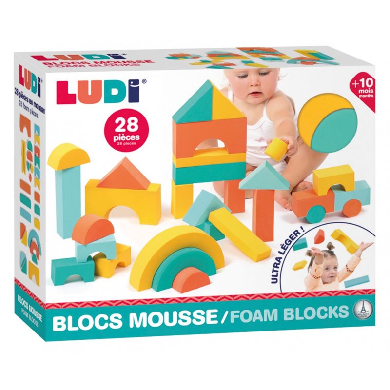 BLOCS CONST MOUSSE LUDI [SPE]