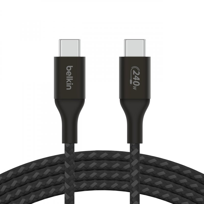 Belkin CAB015bt2MBK USB cable 2 m USB 2.0 USB C Black