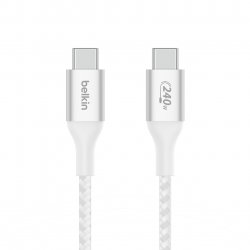 Cƒble C-C 240W 2m blanc