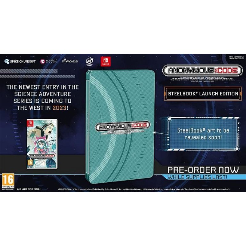 ANONYMOUSCODE - SteelBook Launch Edition