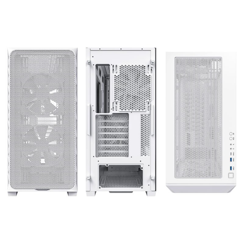 Montech AIR 903 Base Midi-Tower, Tempered Glass - Weiß