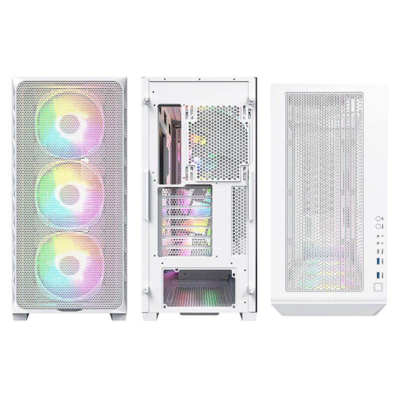 Montech AIR 903 MAX Midi-Tower, Tempered Glass - Weiß