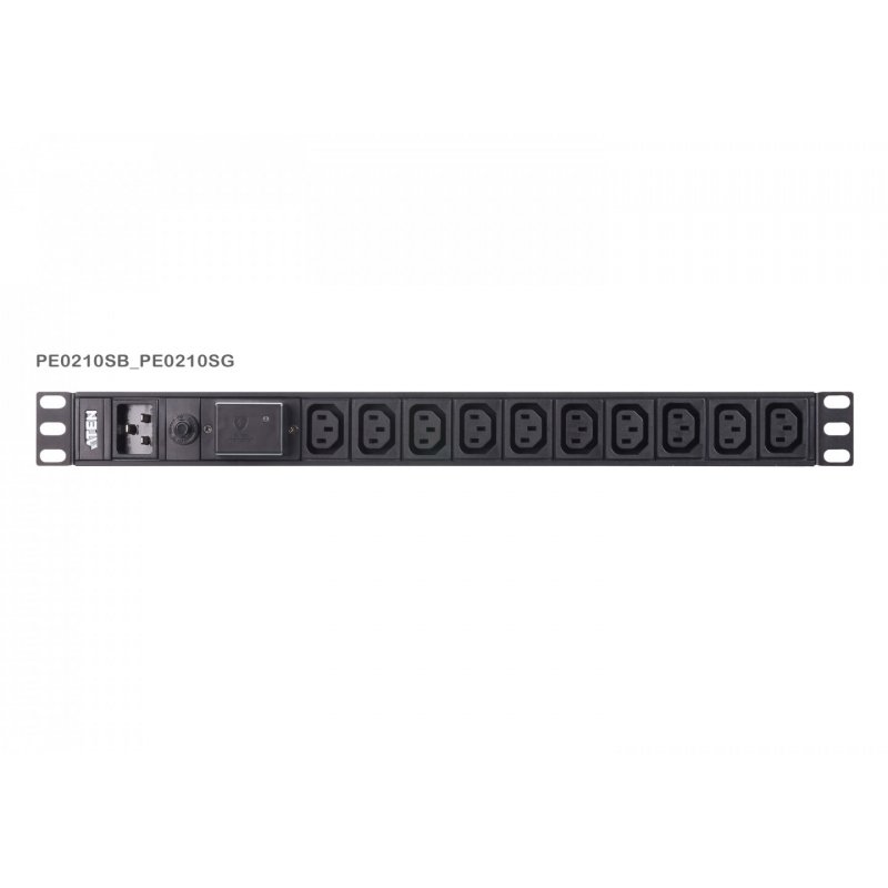 ACC PDU Aten PE0210SG 1U 16A 10P Basic PDU