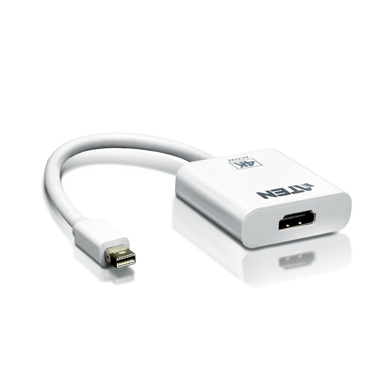 ATEN Adaptateur actif Mini DisplayPort vers HDMI 4K