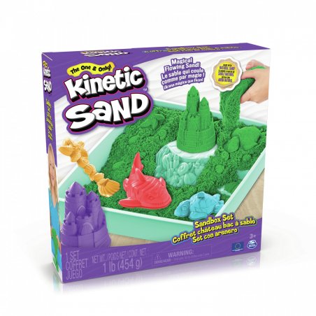 Kinetic Sand - Sandbox Set - Green (6067479)
